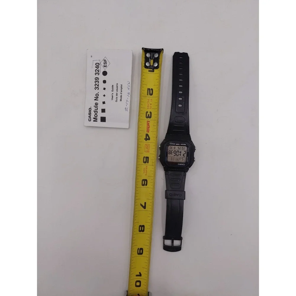 Casio illuminator watch